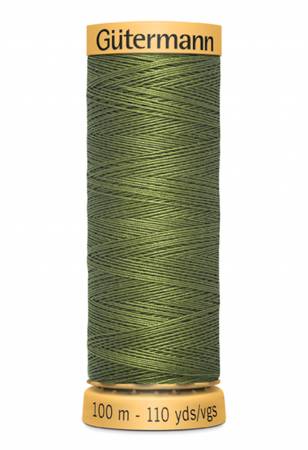 Gutermann Natural Cotton Thread 100m/109yds | Olive - 8740 - Maple Leaf Quilting Company Ltd.