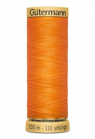 Gutermann Natural Cotton Thread 100m/109yds | Orange - 1720 - Maple Leaf Quilting Company Ltd.