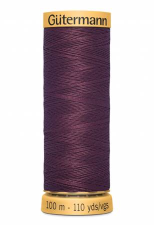 Gutermann Natural Cotton Thread 100m/109yds | Raisin - 4750 - Maple Leaf Quilting Company Ltd.