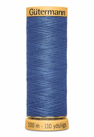 Gutermann Natural Cotton Thread 100m/109yds | Royal - 6800 - Maple Leaf Quilting Company Ltd.