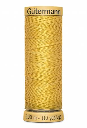 Gutermann Natural Cotton Thread 100m/109yds | Saffron - 1680 - Maple Leaf Quilting Company Ltd.