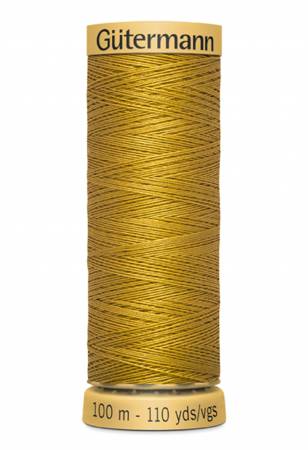 Gutermann Natural Cotton Thread 100m/109yds | Spanish Gold - 1690 - Maple Leaf Quilting Company Ltd.