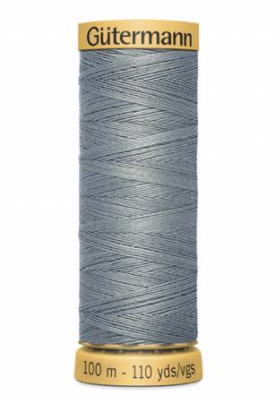 Gutermann Natural Cotton Thread 100m/109yds | Steel - 9280 - Maple Leaf Quilting Company Ltd.