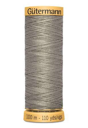 Gutermann Natural Cotton Thread 100m/109yds | Taupe - 3400 - Maple Leaf Quilting Company Ltd.