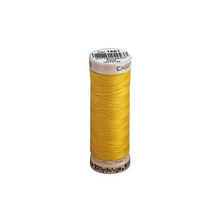 Gutermann Natural Cotton Thread 200m - 60 wt | Light Topaz - 1661 - Maple Leaf Quilting Company Ltd.