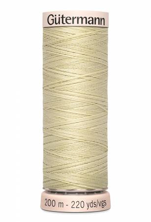 Gutermann Natural Cotton Thread 200m - 60 wt | Pongee - 1140 - Maple Leaf Quilting Company Ltd.