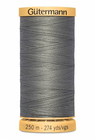 Gutermann Natural Cotton Thread 250m/273yds | Dark Grey - 9310 - Maple Leaf Quilting Company Ltd.