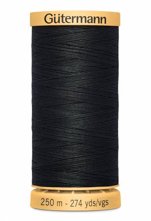 Gutermann Natural Cotton Thread 250m/273yds | Dark Navy - 6230 - Maple Leaf Quilting Company Ltd.