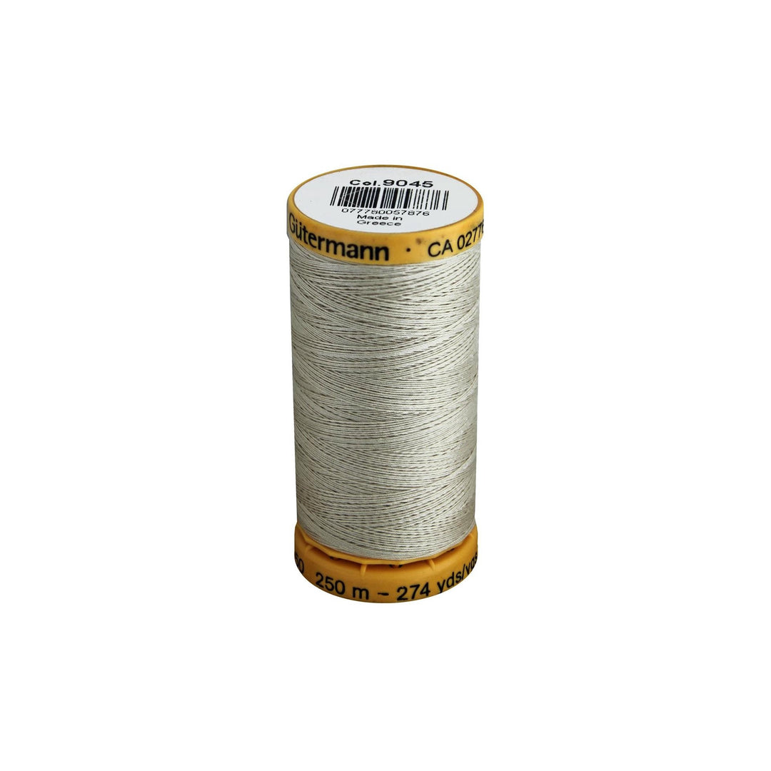 Gutermann Natural Cotton Thread 250m/273yds | Mist Grey - 9045 - Maple Leaf Quilting Company Ltd.