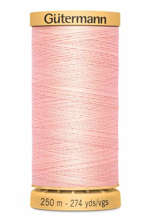 Gutermann Natural Cotton Thread 250m/273yds | Pink - 5090 - Maple Leaf Quilting Company Ltd.