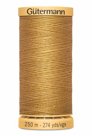 Gutermann Natural Cotton Thread 250m/273yds | Tan - 2410 - Maple Leaf Quilting Company Ltd.