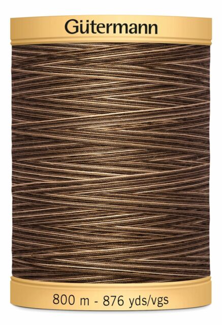 Gutermann Natural Cotton Thread 800m/875yds | Brown Sugar & Cinnamon - 9948 - Maple Leaf Quilting Company Ltd.