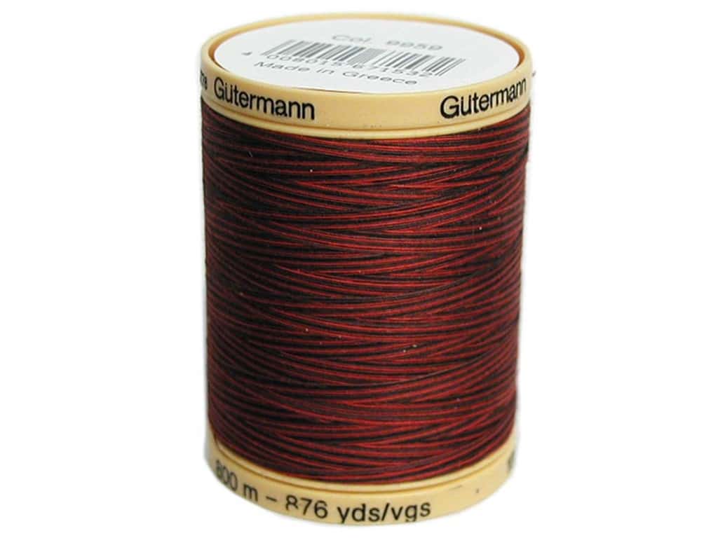 Gutermann Natural Cotton Variegated Thread 800m/875yds | Berry Berry - 9959 - Maple Leaf Quilting Company Ltd.