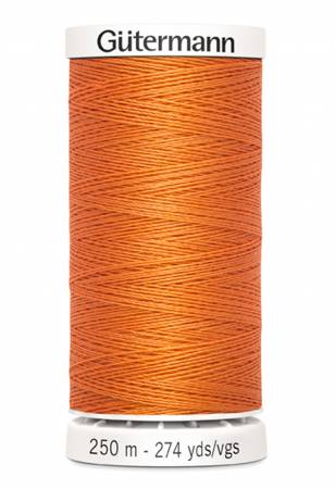 Gutermann Sew - all Polyester All Purpose Thread 250m| Apricot (250M - 460) - Maple Leaf Quilting Company Ltd.