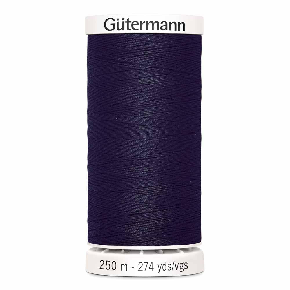 Gutermann Sew - all Polyester All Purpose Thread 250m| Charcoal Navy (250M - 280) - Maple Leaf Quilting Company Ltd.