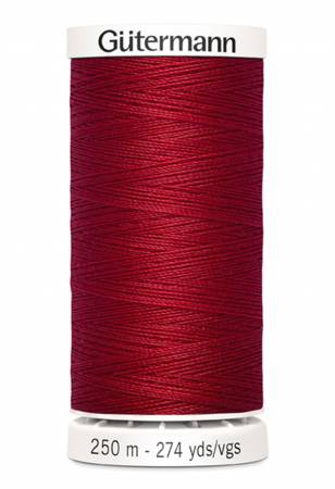 Gutermann Sew - all Polyester All Purpose Thread 250m| Chili Red (250M - 420) - Maple Leaf Quilting Company Ltd.