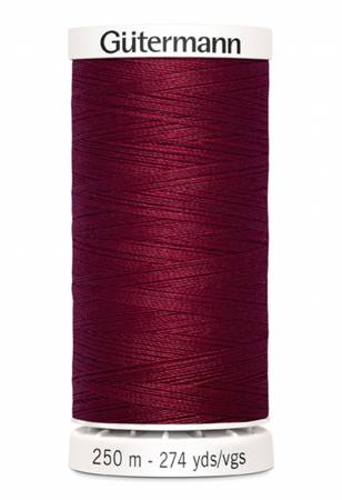 Gutermann Sew - all Polyester All Purpose Thread 250m| Claret (250M - 440) - Maple Leaf Quilting Company Ltd.