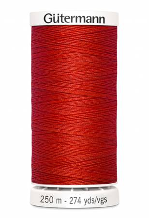 Gutermann Sew - all Polyester All Purpose Thread 250m| Flame Red (250M - 405) - Maple Leaf Quilting Company Ltd.