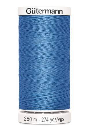 Gutermann Sew - all Polyester All Purpose Thread 250m | French Blue (250M - 215) - Maple Leaf Quilting Company Ltd.