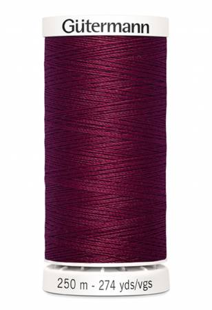 Gutermann Sew - all Polyester All Purpose Thread 250m| Garnet (250M - 443) - Maple Leaf Quilting Company Ltd.