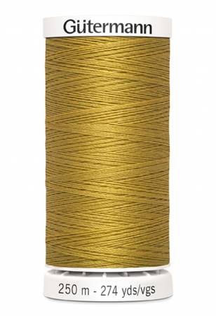 Gutermann Sew - all Polyester All Purpose Thread 250m | Gold (250M - 865) - Maple Leaf Quilting Company Ltd.