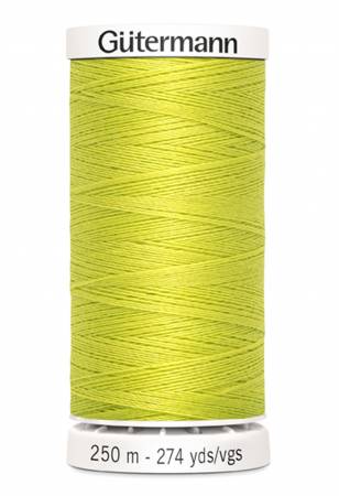 Gutermann Sew - all Polyester All Purpose Thread 250m/273yds | Lime - Maple Leaf Quilting Company Ltd.