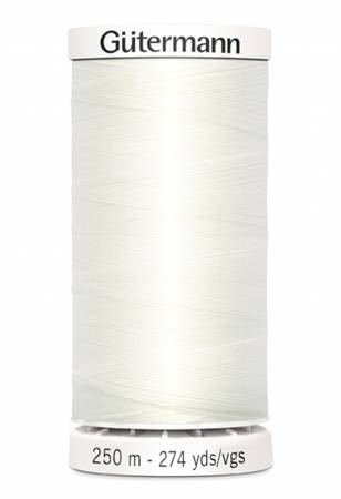 Gutermann Sew - all Polyester All Purpose Thread 250m/273yds | Oyster - Maple Leaf Quilting Company Ltd.