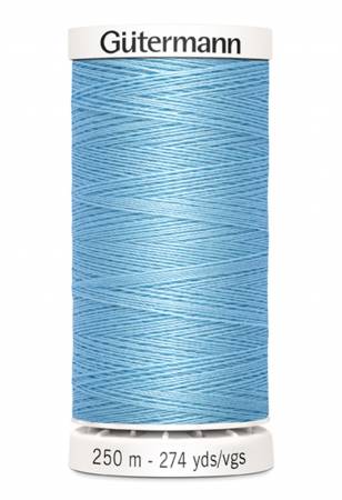 Gutermann Sew - all Polyester All Purpose Thread 250m/273yds | Powder Blue - Maple Leaf Quilting Company Ltd.
