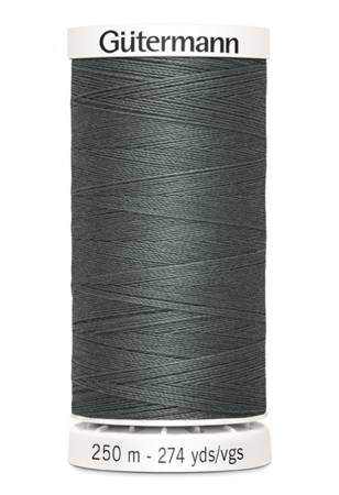 Gutermann Sew - all Polyester All Purpose Thread 250m/273yds | Rail Grey - Maple Leaf Quilting Company Ltd.