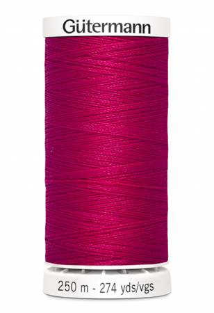 Gutermann Sew - all Polyester All Purpose Thread 250m/273yds | Raspberry - Maple Leaf Quilting Company Ltd.