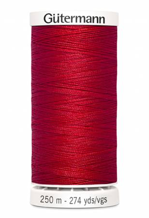 Gutermann Sew - all Polyester All Purpose Thread 250m/273yds | Scarlet - Maple Leaf Quilting Company Ltd.