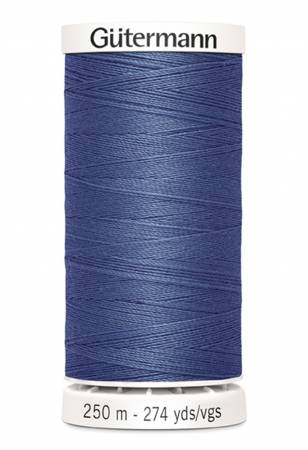 Gutermann Sew - all Polyester All Purpose Thread 250m/273yds | Slate Blue - Maple Leaf Quilting Company Ltd.