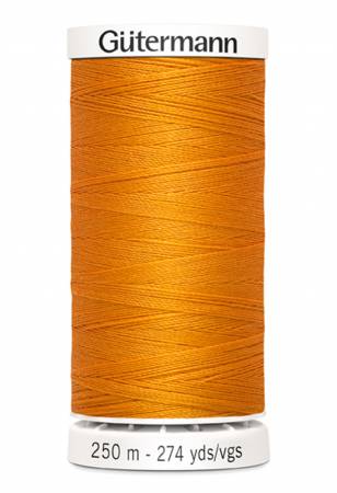 Gutermann Sew - all Polyester All Purpose Thread 250m/273yds | Tangerine - Maple Leaf Quilting Company Ltd.