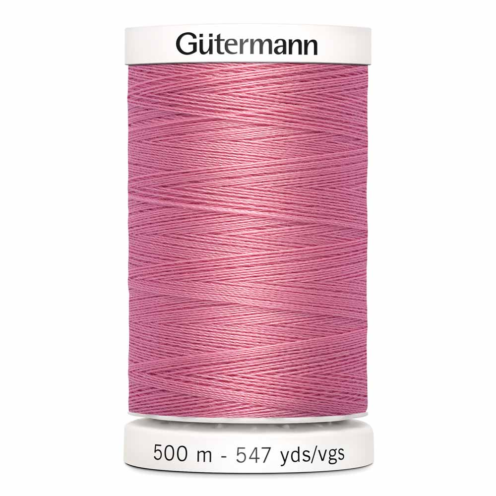 Gutermann Sew - all Polyester All Purpose Thread 500m/547yds | Bubble Gum - Maple Leaf Quilting Company Ltd.