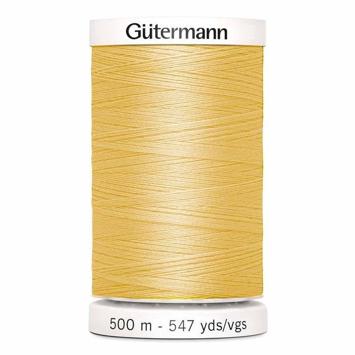Gutermann Sew - all Polyester All Purpose Thread 500m/547yds | Goldenrod - Maple Leaf Quilting Company Ltd.