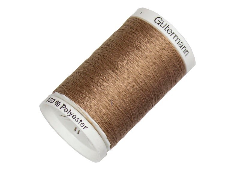 Gutermann Sew - all Polyester All Purpose Thread 500m/547yds | Tan - Maple Leaf Quilting Company Ltd.