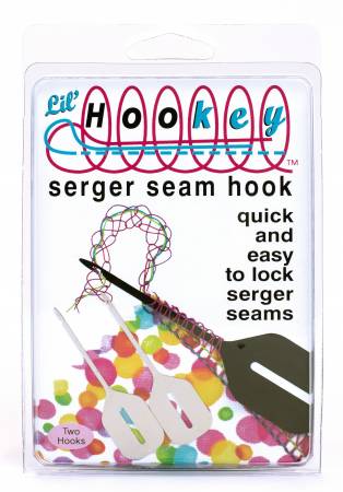 Hookey Serger Seam Hook Nickel 2pk (HKN) - Maple Leaf Quilting Company Ltd.