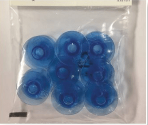 Husqvarna Viking Blue Bobbins 8 - Pack (Class 8, 9) - Maple Leaf Quilting Company Ltd.