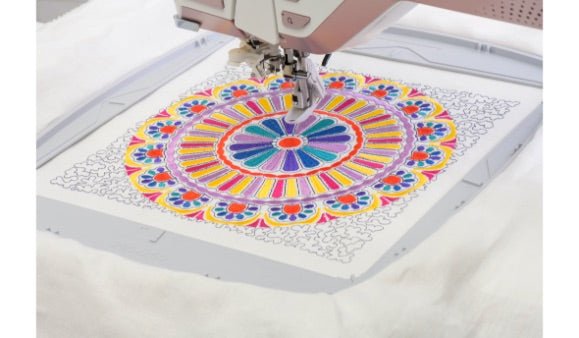 Husqvarna Viking Mega Quilters Hoop 260 x 260mm - Maple Leaf Quilting Company Ltd.