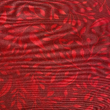 Red Flourish 108" Cotton (ALEX4394-R) - Sold in UNITS of 1/4 metre