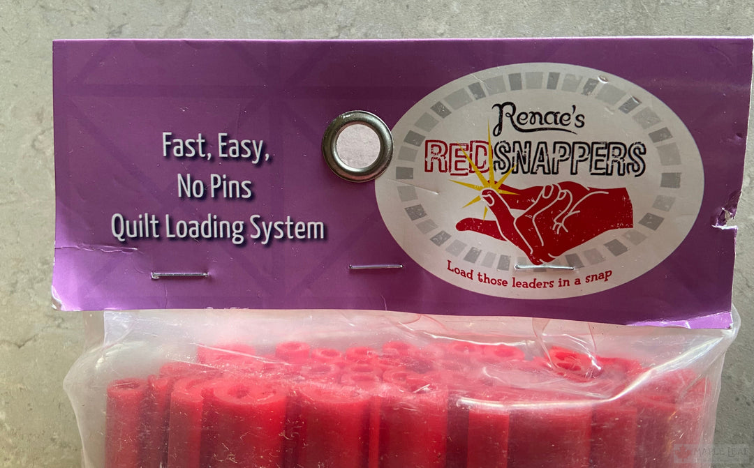 Red Snappers 14', Clamps for Longarm Quilting