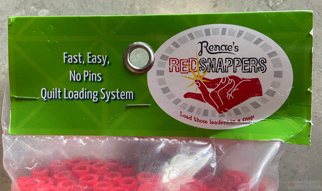 Red Snappers 12', Clamps for Longarm Quilting