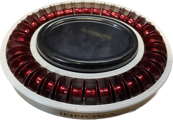 Innova Red Shells - Innova Bobbins (Fits Innova, Gammill, All M Size Machines) - Maple Leaf Quilting Company Ltd.