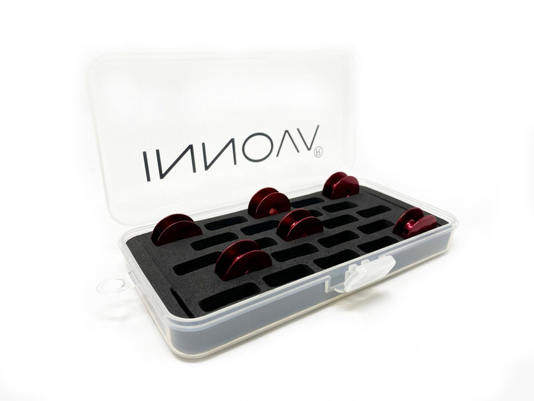 Bobbin Shells Innova Red Shells - Innova Bobbins (Fits Innova, Gammill, All M Size ...