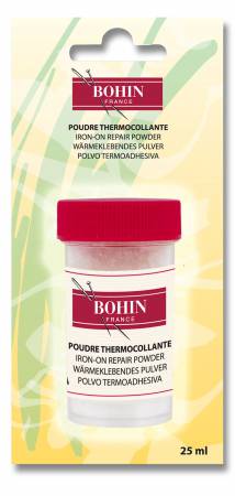 Iron On Repair Powder 25ml .85 fl oz (98535) - Maple Leaf Quilting Company Ltd.