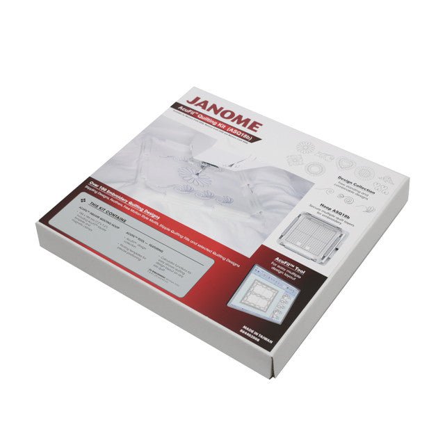 Janome AcuFil Quilting Hoop Kit ASQ18B - 864435000 - Maple Leaf Quilting Company Ltd.