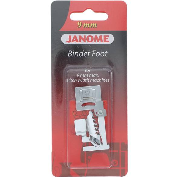 Janome Binder Foot 9MM BP - 1 202099008 - Maple Leaf Quilting Company Ltd.