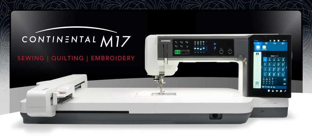 Janome Continental M17 - Maple Leaf Quilting Company Ltd.