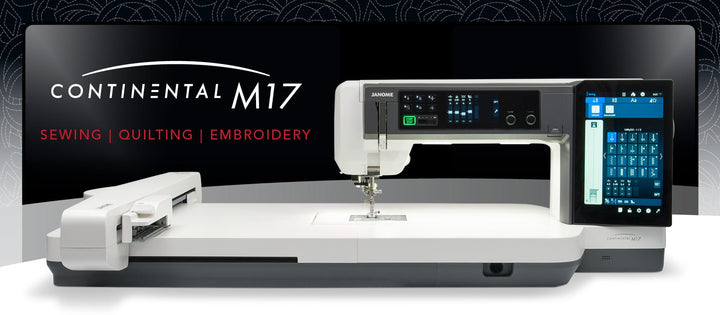 Janome Continental M17 - Maple Leaf Quilting Company Ltd.