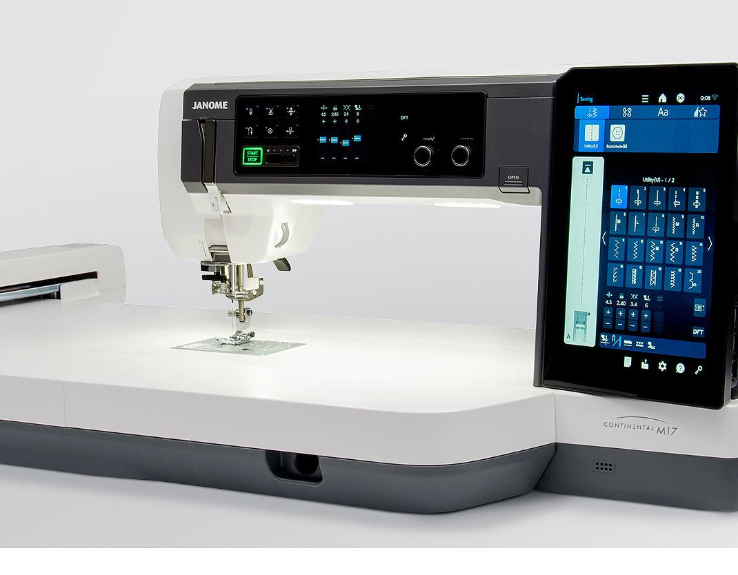 Janome Continental M17 - Maple Leaf Quilting Company Ltd.